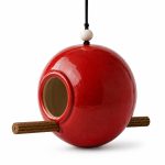 Ceramic bird feeder