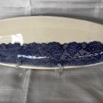 Hosting platter ceramic