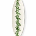 serving platter green