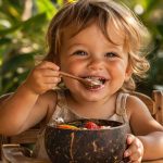 Organic coconut bowl