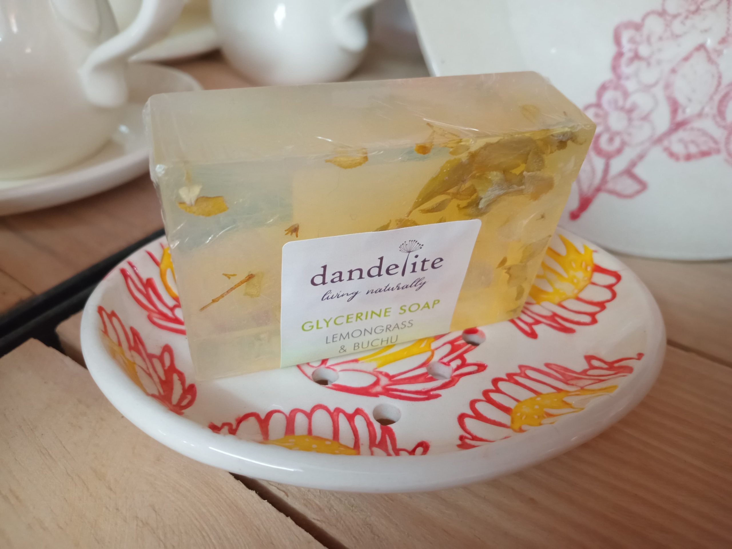 Protea soap dish