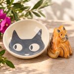 Mystery Cat Ceramic Ornament