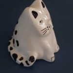 Pottery gift cat lovers