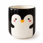 penguin cup mug