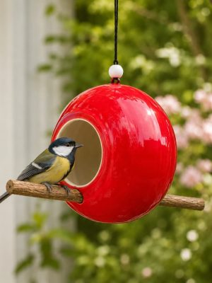 Red Bird feeder